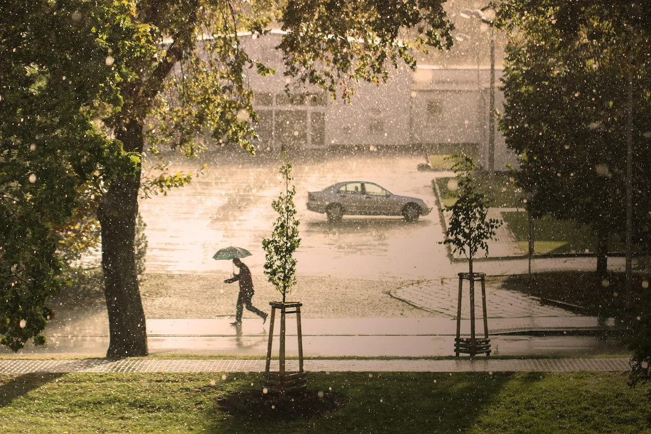 Cod portocaliu de precipitații în Gorj: precauții pentru șoferi
